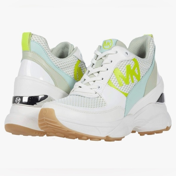 MICHAEL Michael Kors Shoes - NIB Women’s Michael Kors Mickey‎ Trainer Atom Green Size 8.5 SOLD OUT!